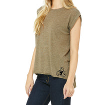 WARRIOR WOMEN FLOWY MUSCLE TEE